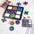 Tic Tac Toe OX Chess Game Mirror Силиконовая Литейная Форма Для DIY Смолы Уф Эпоксидной Смолы Ювелирные Инструменты Ремесло Ручной Работы Изготовление Малого Размера