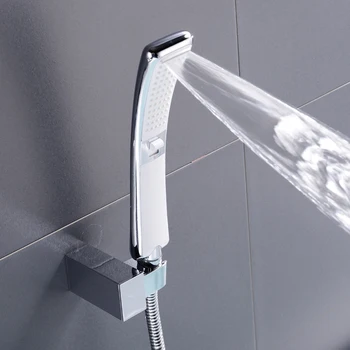 

Waterfall 2 Function Hand Held Shower Head High Pressure Rain Shower Sprayer Set Water Saving New Design