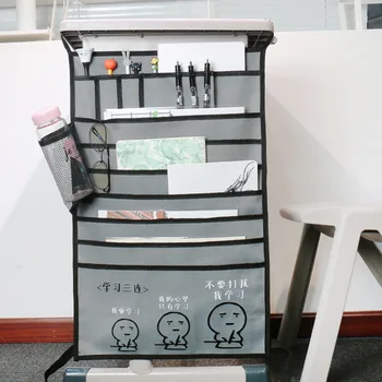 

Desk Artifact Book Bag Desk Storage Bag Hanging Bag Hanging Book Bag High School Students High Capacity Creativ Desk Hanging Bag