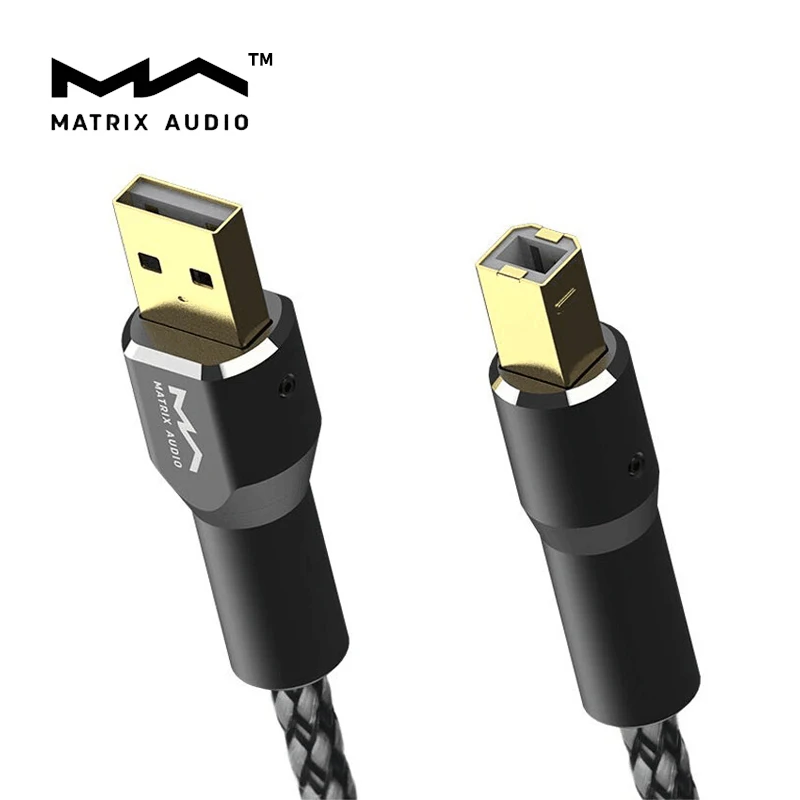 Matrix Audio Usb 2.0 Cable A To B Hifi Audio Usb Cable (1.2m) Mp3