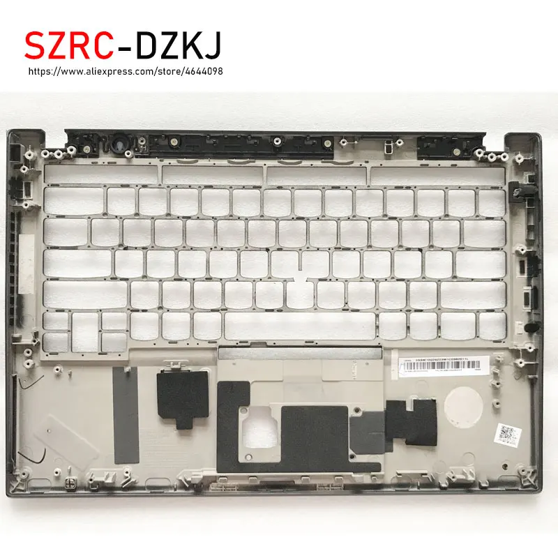 Novo portátil original lenovo thinkpad t490s palmrest caso/a capa do teclado com buraco de impressão digital sm10q26223 am1br000400