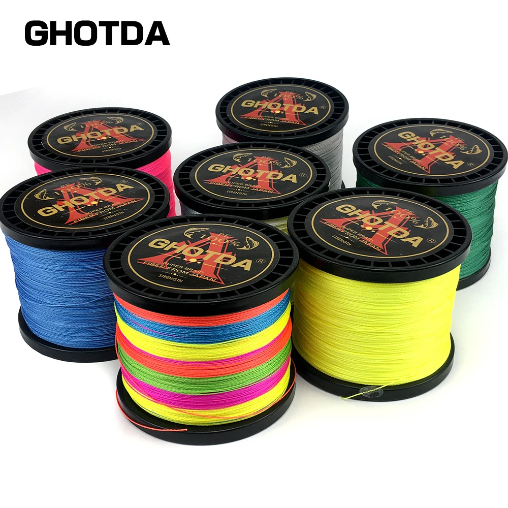 PE Braided Fishing Line 8 Strands 1000M 500M 300M fishing line