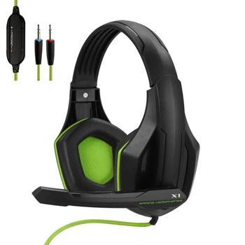 

Professional Gaming Headset with Microphone Computer Game Stereo Wired Headphones for X Box Gamer PC Mobile Phone Gaming Headset