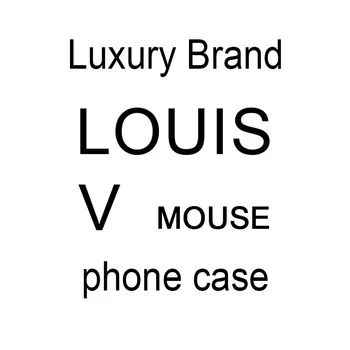 

Maiya brand LOUIS mouse Black TPU Soft Silicone Phone Case Cover for iPhone 11 8 7 6 6S Plus X XS proMAX 5 5S SE XR Cover