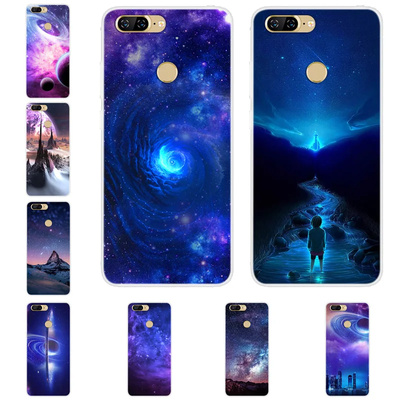 

Case For Lenovo S5 Case Cover Phone Soft TPU Fundas For Lenovo S5 Cover LenovoS5 K520 S 5 Coque Silicone Bumper Star Planet Capa