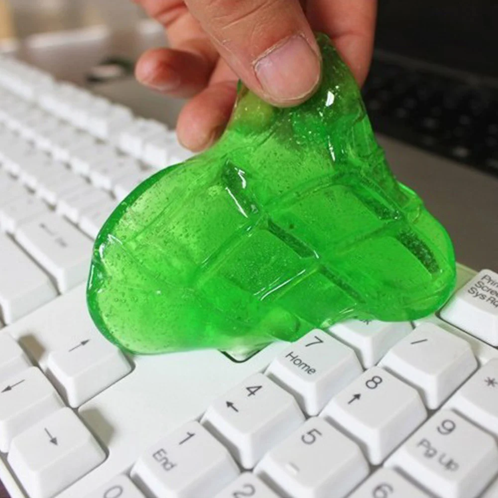Горячее предложение! Распродажа! Высокотехнологичный магический пылеочиститель соединение супер чистый Слизистый гель для телефона ноутбука ПК компьютера клавиатуры автомобиля очиститель - Color: RANDOM COLOR