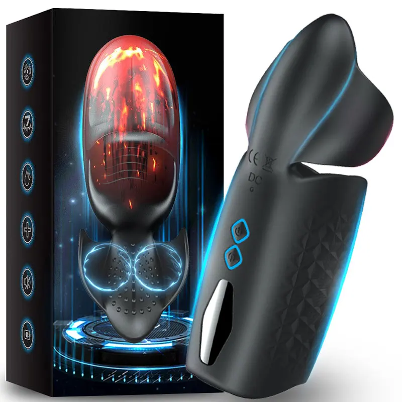 Оральный Мужской мастурбатор пенис секс-игрушки для мужчин Электрический