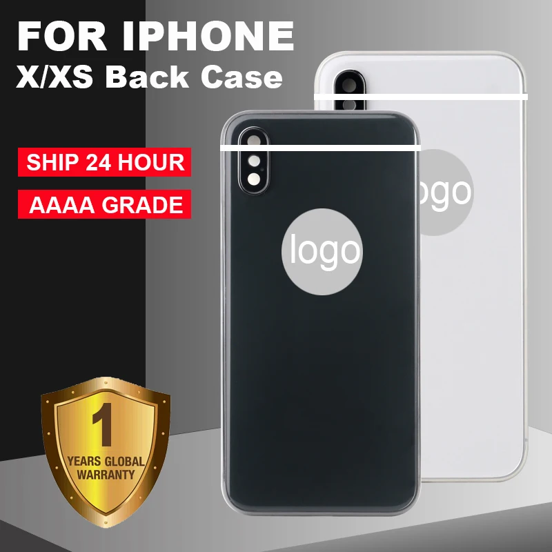 Сменные детали для iPhone X крышка аккумулятора задняя корпуса корпус средней рамы и