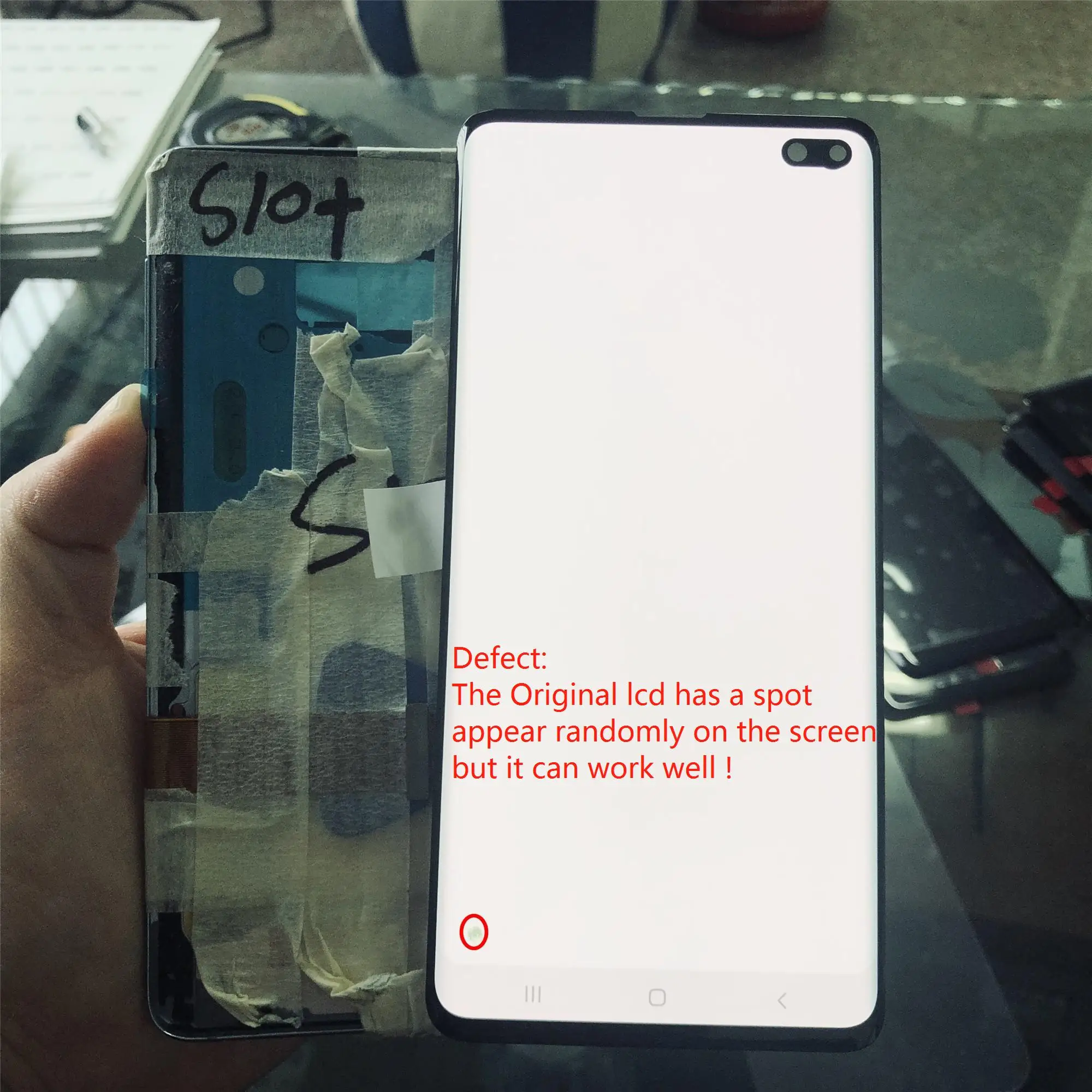 100% SUPER AMOLED LCD for SAMSUNG Galaxy S10 Plus