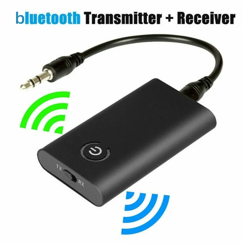 2в1 bluetooth 5,0 передатчик приемник ТВ ПК автомобильный динамик 3,5 мм AUX музыкальный аудио адаптер телефон наушники автомобиля дома стерео устройства
