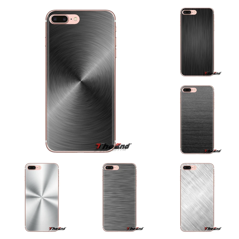 Brushed Metal Textures Art For LG Spirit Motorola Moto X4 E4 E5 G5 G5S G6 Z Z2 Z3 G2 G3 C Play Plus Mini Mobile Phone Case Cover | Мобильные