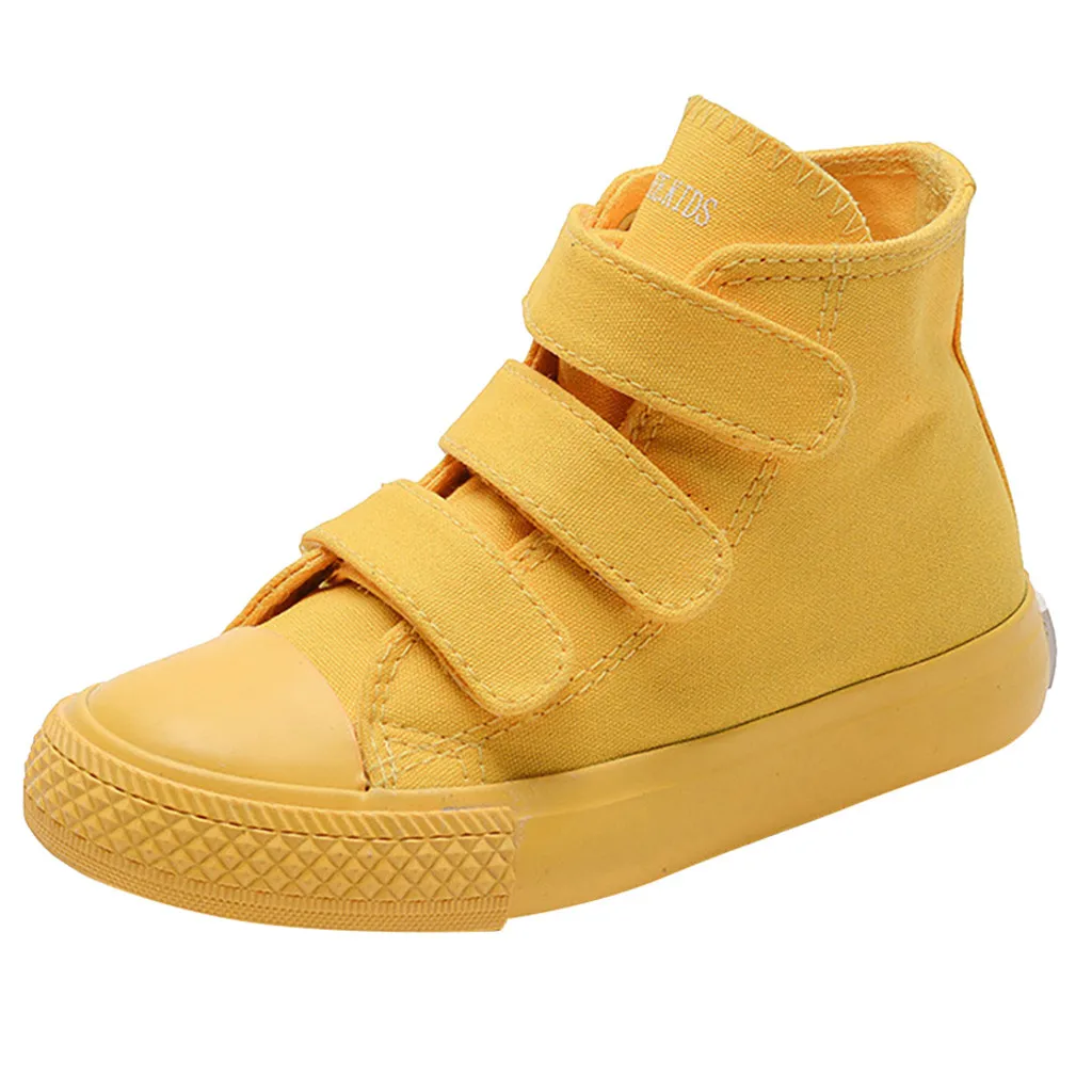 Новые детские ботинки для девочек; Кожаные Ботинки martin в стиле принцессы; Модная элегантная повседневная детская обувь для мальчиков; детские ботинки обувь#3 - Цвет: Цвет: желтый