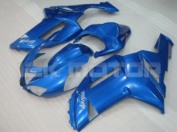 

New Style ABS Motorcycle Full Fairings Kit Fit for kawasaki Ninja ZX6R 636 2007 2008 07 08 6R ZX-6R 636cc Custom blue glossy