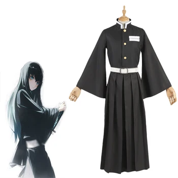 

Demon Slayer: Kimetsu no Yaiba Cosplay Kamado Tanjirou Uzui Tengen Tokitou Muichirou Kimono Uniform Helloween Party Costume Set