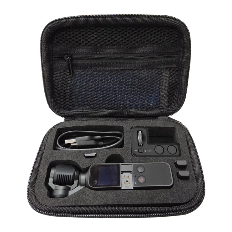 ABHU-Portable Bag For Dji Osmo Pocket Handheld Mini Hard Bag Storage Carry Case For Dji Osmo Pocket Handheld Gimbal Accessories