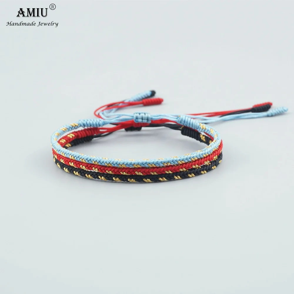 AMIU Multi Color Tibetan Buddhist Bracelets & Bangles For Women And Men