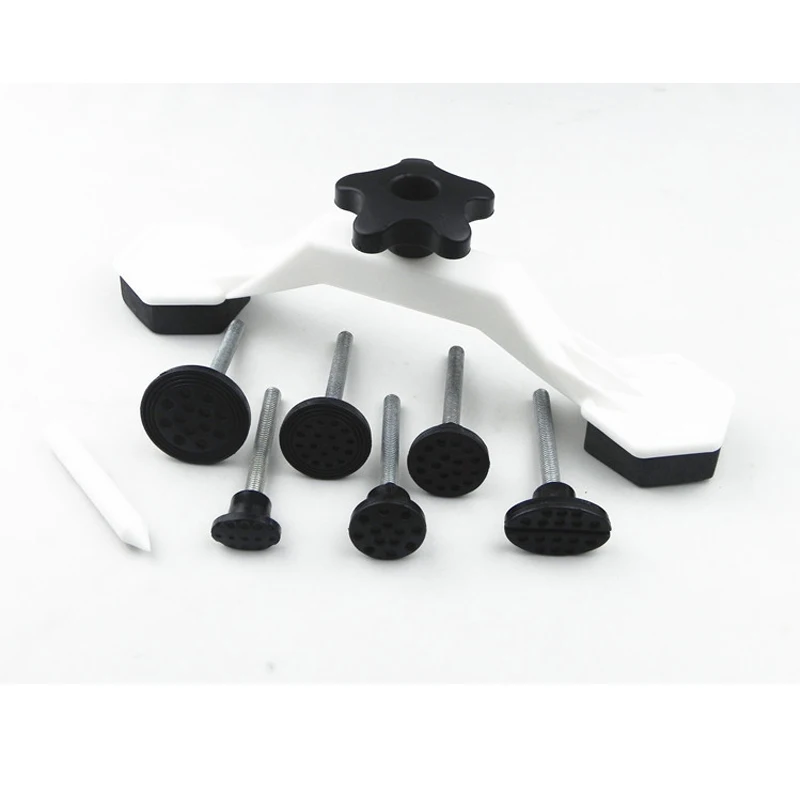 Paintless Auto Car Dent Repair Body Damage Fix Tool Pulling Bridge Puller Dent Removal Glue Tabs Hand Repair Tools Kit Set (2)
