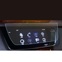 Lsrtw2017 lcd Автомобильный gps навигатор сенсорный экран защитная пленка из закаленного стекла для cadillac xt5 xt6