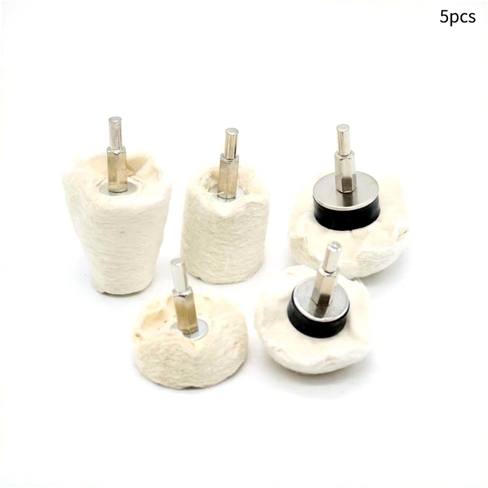 Multipurpose DIY Polishing Wheel Set Practical Buffing Grinding Deburring Easy Use Conical Tool Home Durable Drill Attachment