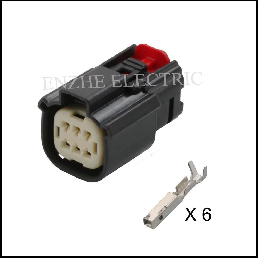 

334720606 car female cable connector waterproof socket 6 pin Connector automotive plug include terminal seal DJ7068W-1.5-21