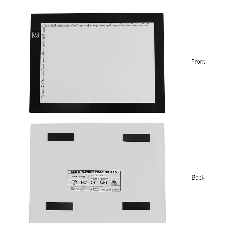 Портативный светильник A5 Tracer с питанием от USB Ультратонкий светодиодный светильник Artcraft Pad копировальная доска со шкалой 3 уровня регулируемой яркости