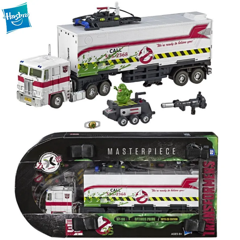 Новые Трансформеры Hasbro поколение игрушек шедевр сотрудничают с Ghostbusters чтобы