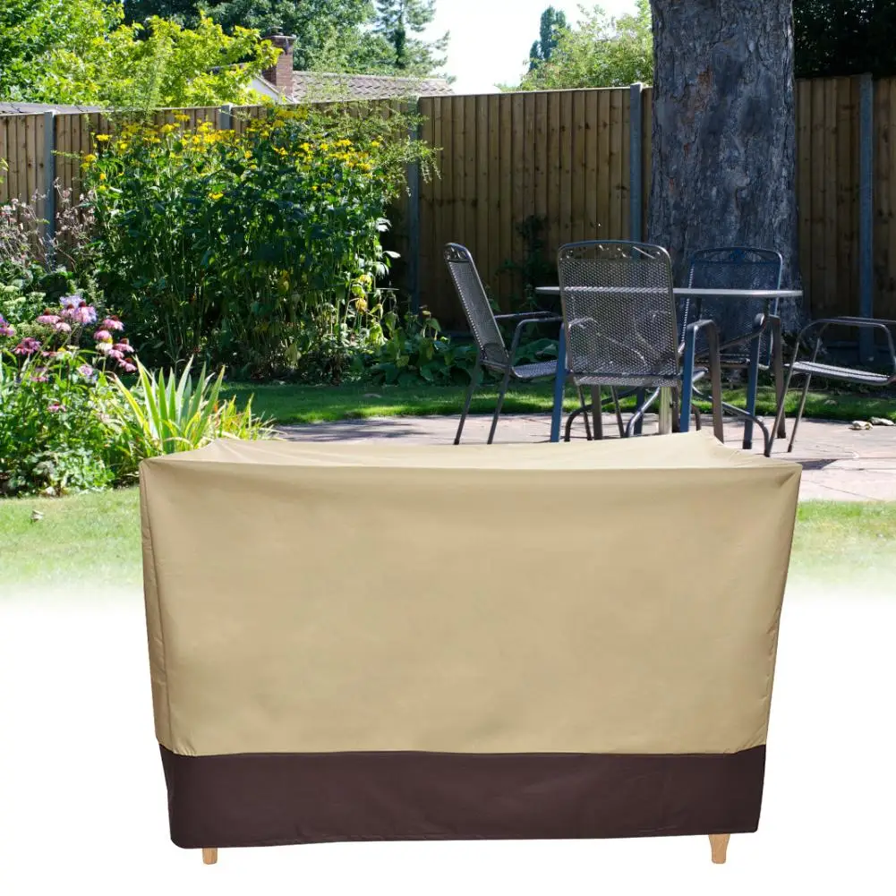 Rectangular Furniture Cover Garden Patio Coffee Table Cover Lawn Patio Terrace Cover Waterproof Dust Cover For Courtyard Outdoor