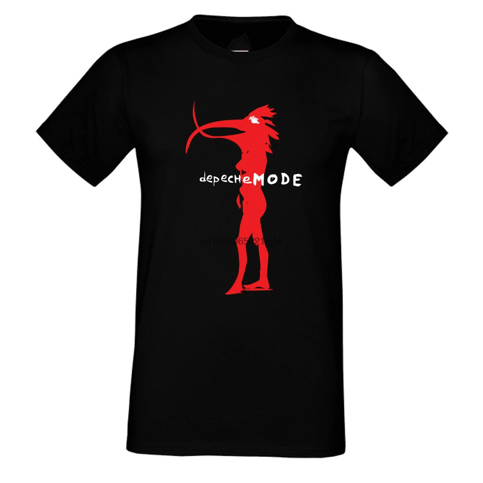 DEPECHE tee MODE 2 черная футболка с коротким рукавом для показа оригинального названия