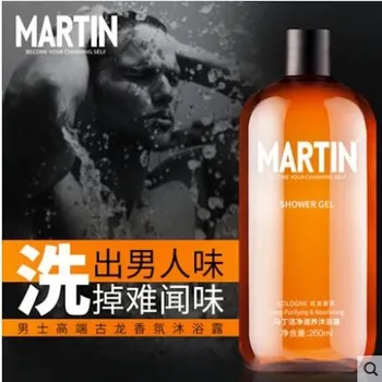 

Men's Cologne fragrance Deep clean Hand Sanitizer Bottle Press-type Shower Gel 500ml