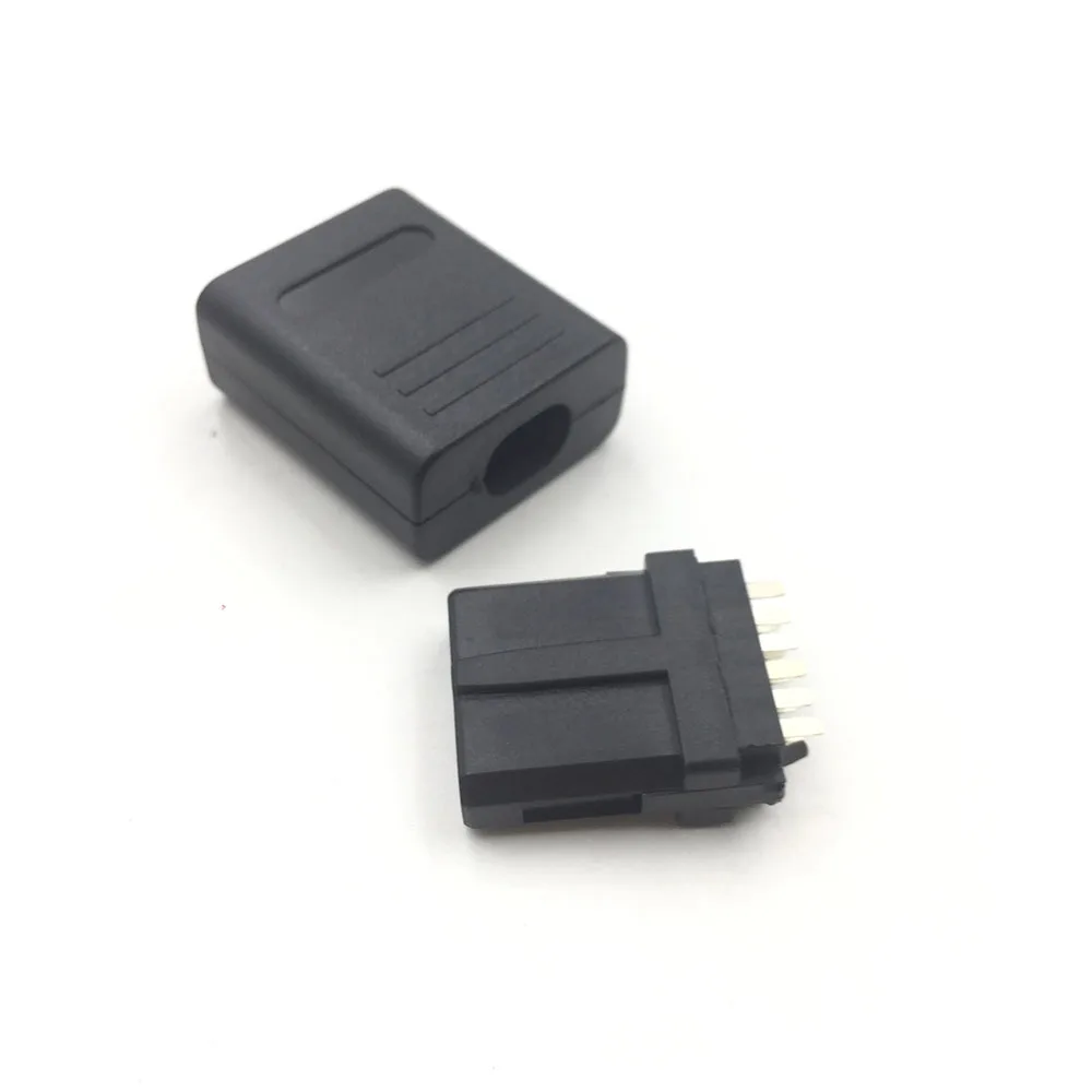 2 комплекта для NGC SNES N64 разъем мужской кабель 12Pin мульти-разъем/Штепсель AV ремонт DIY для GameCube