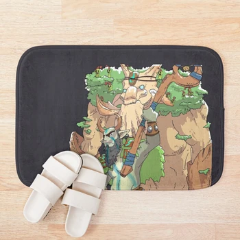 

Treant Protector and Natures Prophet - Dota 2 Bath Mat Bathroom Bath Mat Set Mirrofiber Cartoon Bath Rug Set