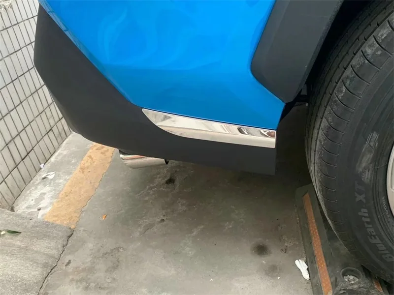 Автомобильный внешний задний и передний бампер, защитная Накладка для Toyota RAV4 RAV 4, аксессуары для автомобиля