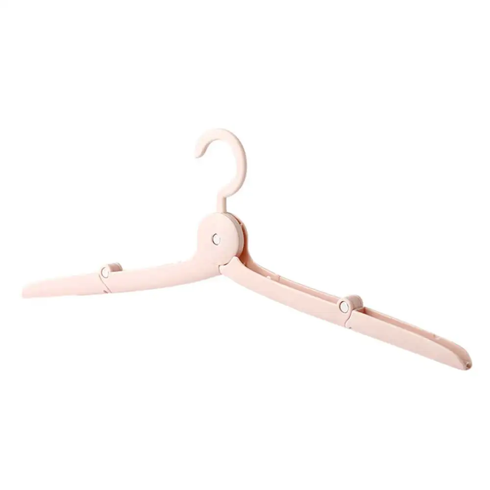 1pc pink Дорожная складная вешалка для пальто для отдыха на открытом воздухе, деловая Мини Портативная многофункциональная креативная туристическая продукция, вешалка для одежды - Цвет: 1pc pink