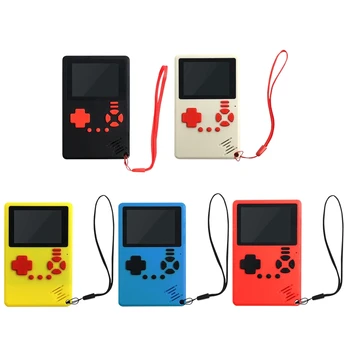 

Ultra Thin Mini Handheld Game Console 2.4 Inch Color LCD Kids 500 Games Recharge High Quality