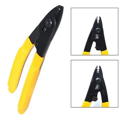 Practical CFS-3 Three-port Fibre Cable Stripper CFS-3 Fiber Stripping Pliers /Wire Strippers Three Hole Stripper Plier Miller