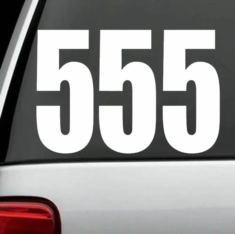130 мм * 60 (каждый) Набор 3x наклеек виниловая наклейка автомобиль велосипед дверь