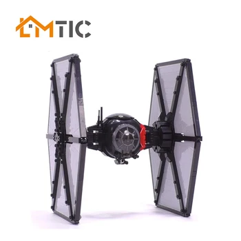 

MOC Star Series Wars Imperial TIE Fighter Building Blocks Iconic Attack Craft Compatible Lepining Diy Toys Bricks For Children