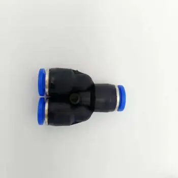 

5pcs Free Shipping Y-type three-way quick pneumatic plastic insert connection PY4 PY6 PY8 PY10 PY12 PY16