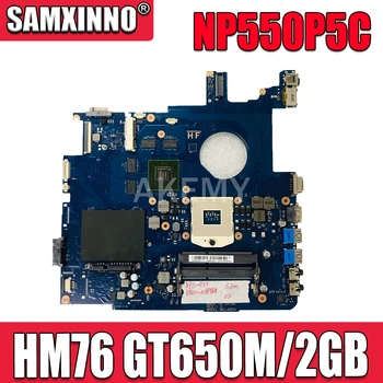 

SAMXINNO For Samsung NP550P5C 550P5C laptop motherboard BA92-09098A BA92-09098B BA41-01898A HM76 GT650M 2GB DDR3 100% Tested