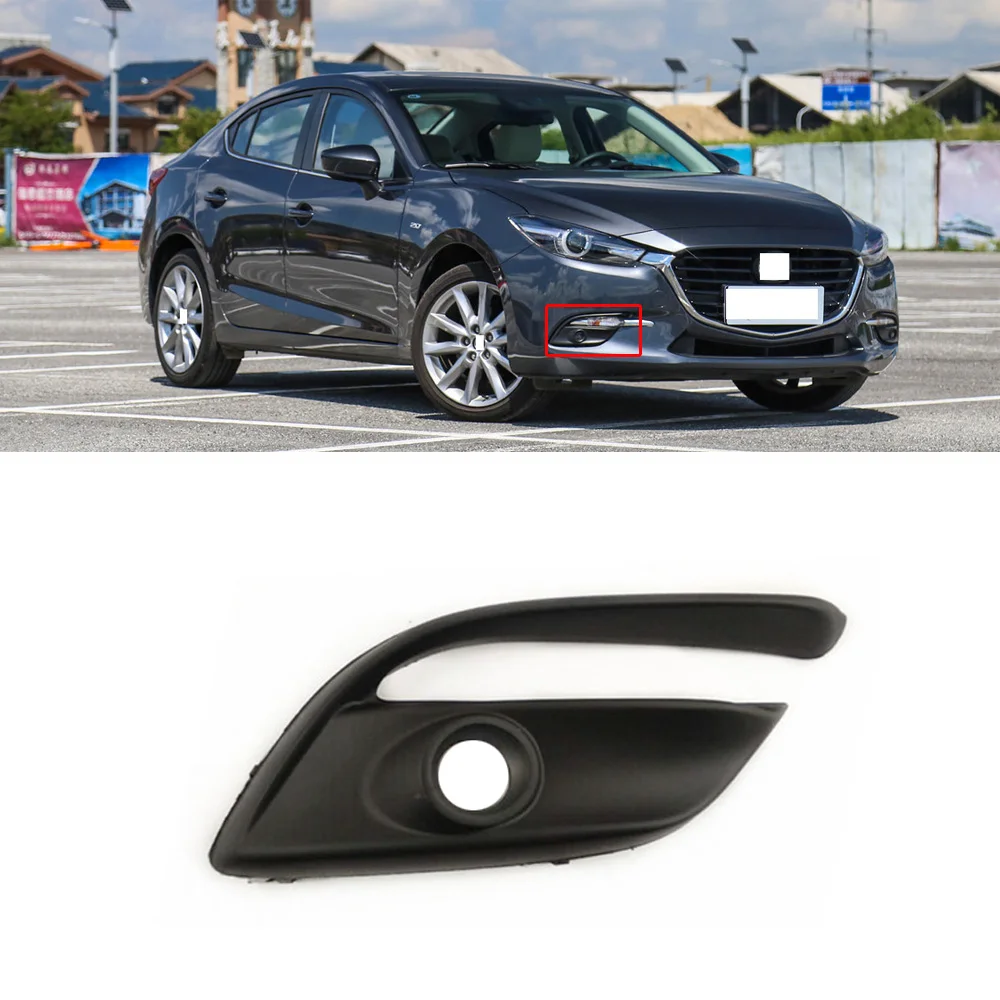 Колпачок QX для Mazda 3 Mazda3 Axela 2016 2017 передний бампер противотуманный светильник
