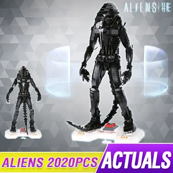 

MOC Creative Movie Series The dysmorphism Alien Robot Set Assembly Robot Model Set Building Block Bricks compatible lepining Toy