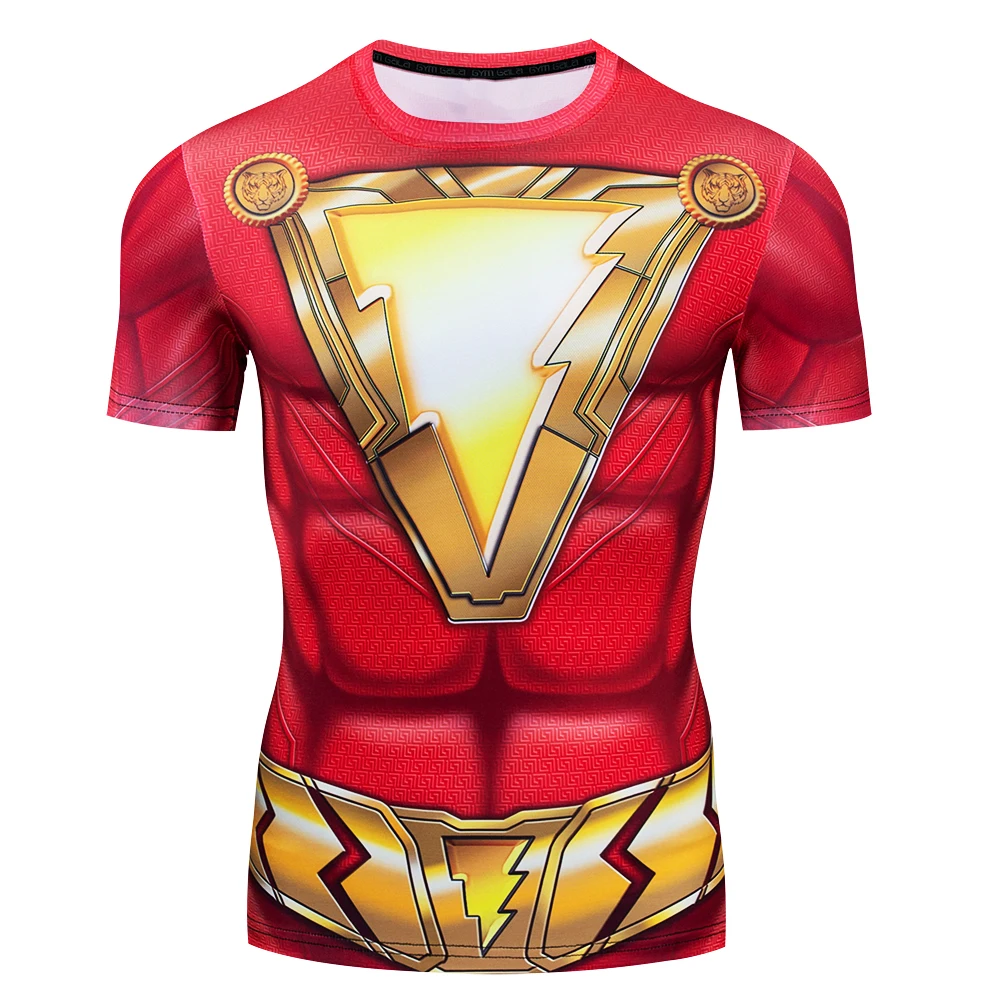 

New Summer 3D Spiderman kids T Shirt Fashion Compression Marvel Comics T-shirt children Fitness Exercise Bodybuilding Clothing