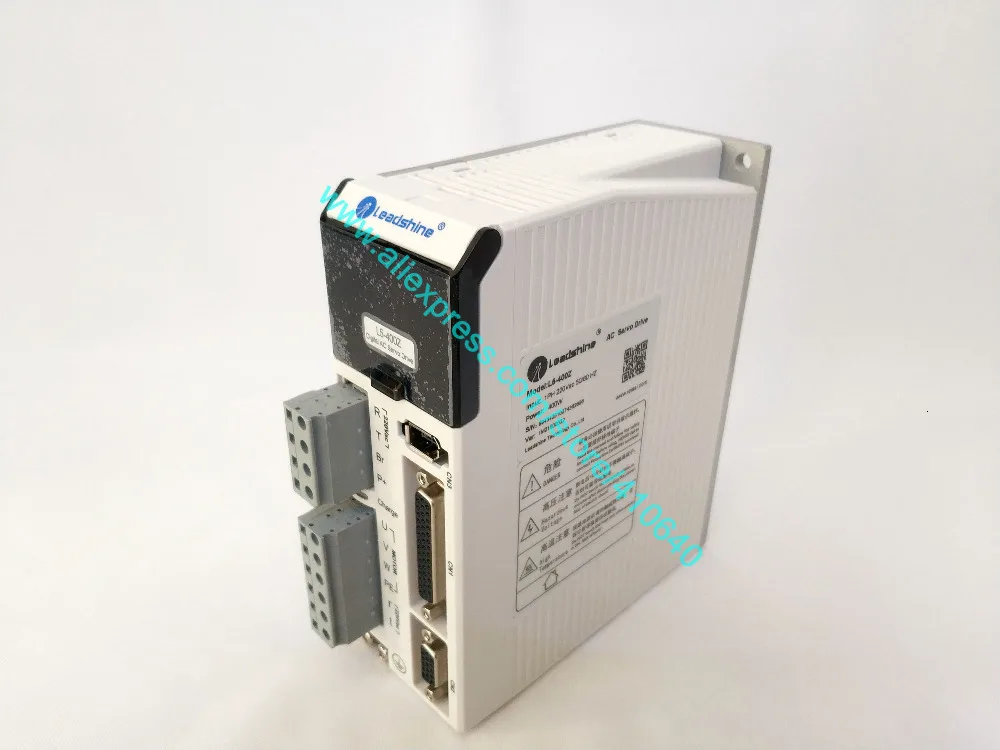 EL5-P0200 Leadshine 400 W L5-400Z AC привод с серводвигателем и 200 Вт Leadshine AC Серводвигатель ACM6002L2H-B0-D-SS с кабелями Connecor
