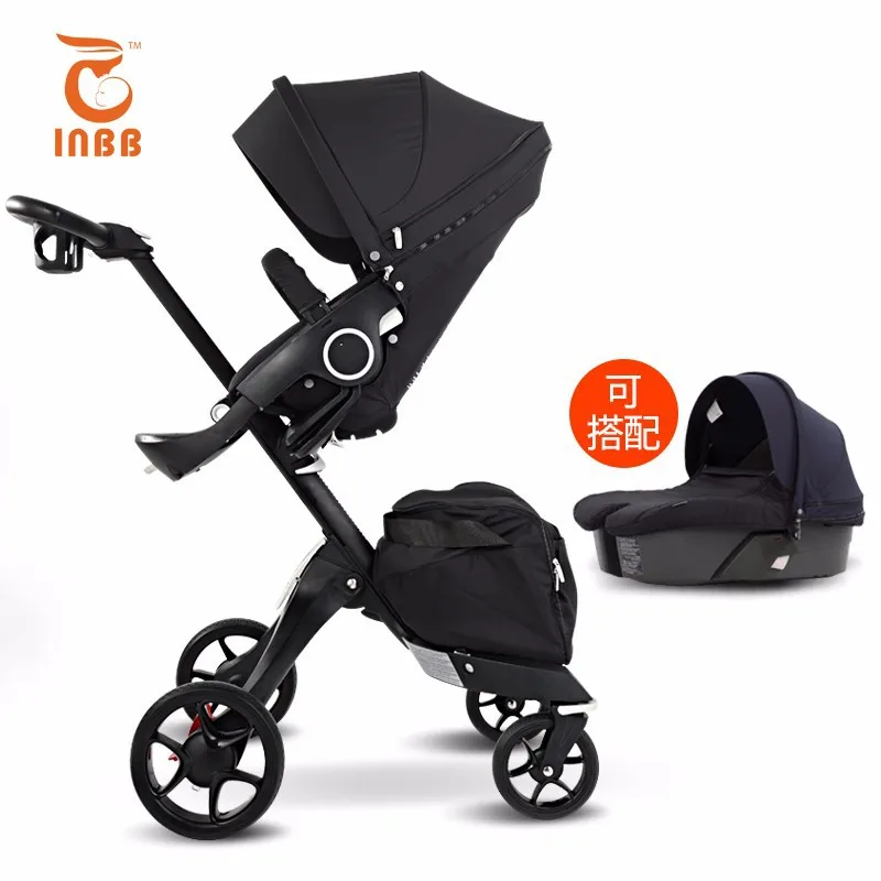 Baby Stroller With High View Seatable Foldable And Reversible1-3years old