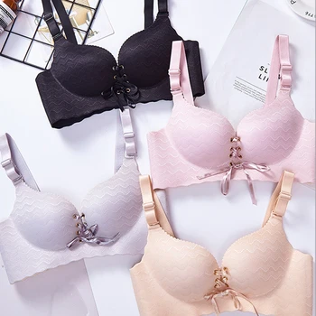 

Super Push Up Bras Sexy Seamless Women's Underwear Adjustable Wire Free Female Bralette Beauty Back Lingerie Ladies Brassiere