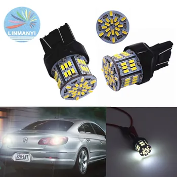 

2PCS T20 7440 W21W 580 7443 3014 54SMD 972LM Car Led T20 Highlighted Turn Signals Lights Reverse Lights Brack Lights taillight