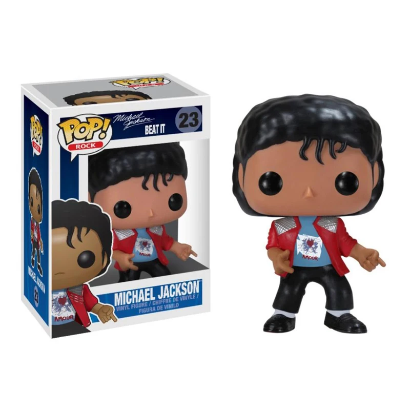 Funko POP BEAT IT Dangerous Майкл Джексон Статуэтка аниме из поливинилхлорида фигурка коллекция модель детских игрушек для детей подарок на день рождения - Цвет: 23