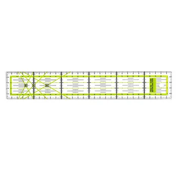 

5x30cm Multi-Function Acrylic Drawing Ruler DIY Sewing Measuring Patchwork Yardstick Rulers School Office Stationery Supplies