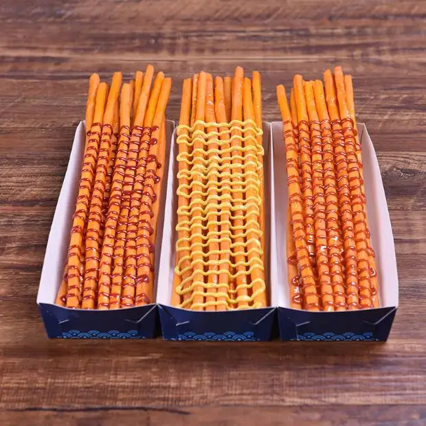 シミュレーションスーパーロングフライドポテトディスプレイ揚げ