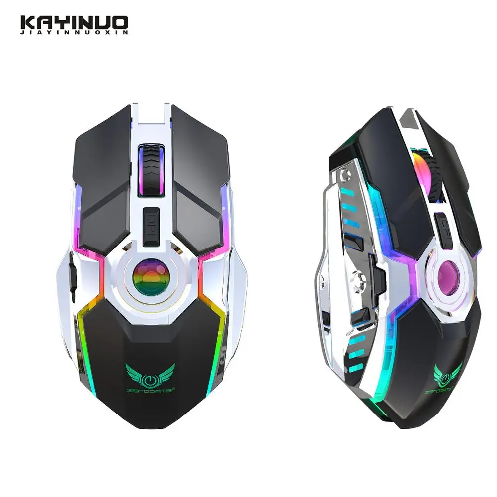 

2.4Ghz gaming/wireless mouse rechargeable 7 buttons DPI adjustable 5 RGB backlight computer mouse for pc/laptop/computer/desktop